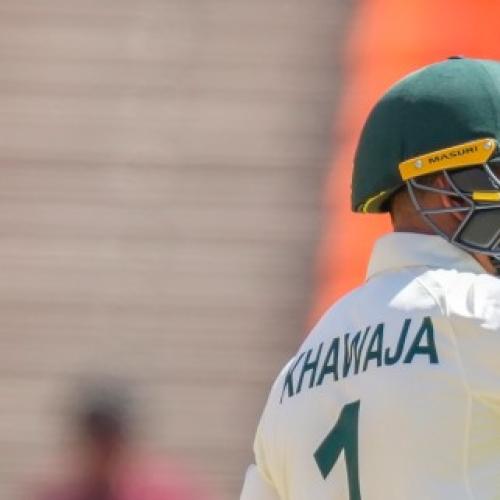 Usman Khawaja hurt, no certainty to bat again in Test