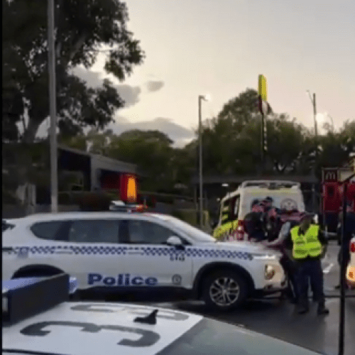 Paramedic stabbed to death outside Sydney fast-food restaurant