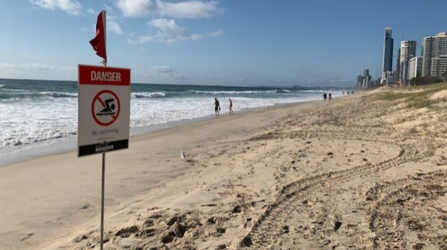 Several Gold Coast beaches closed amid dangerous conditions