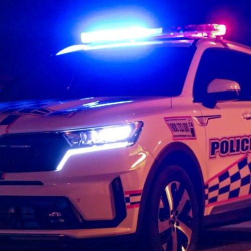 Three police cars rammed by stolen car on the Gold Coast