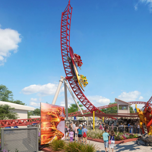 Brand new thrill ride coming to Movie World on the Gold Coast