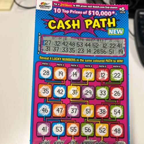 Gold Coast man wins $10k on scratchie gifted to him on Father's Day