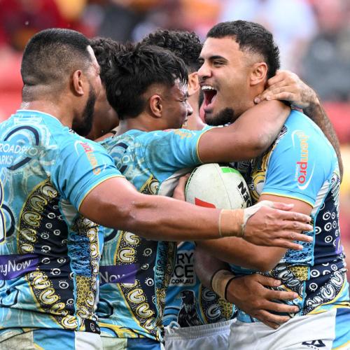 Injury-riddled Titans down Broncos in huge Qld derby upset