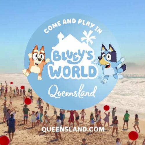 Bluey and Irwin Boost Queensland Tourism!