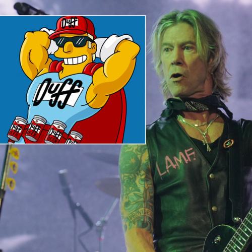 Simpsons Writer Says Duff McKagan 'Had Zero To Do With' Naming Duff Beer