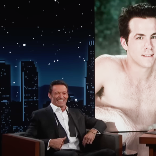 Ryan Reynolds & Hugh Jackman Take Over Jimmy Kimmel Live Together!