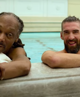 Michael Phelps Teaches Snoop Dogg How To Swim