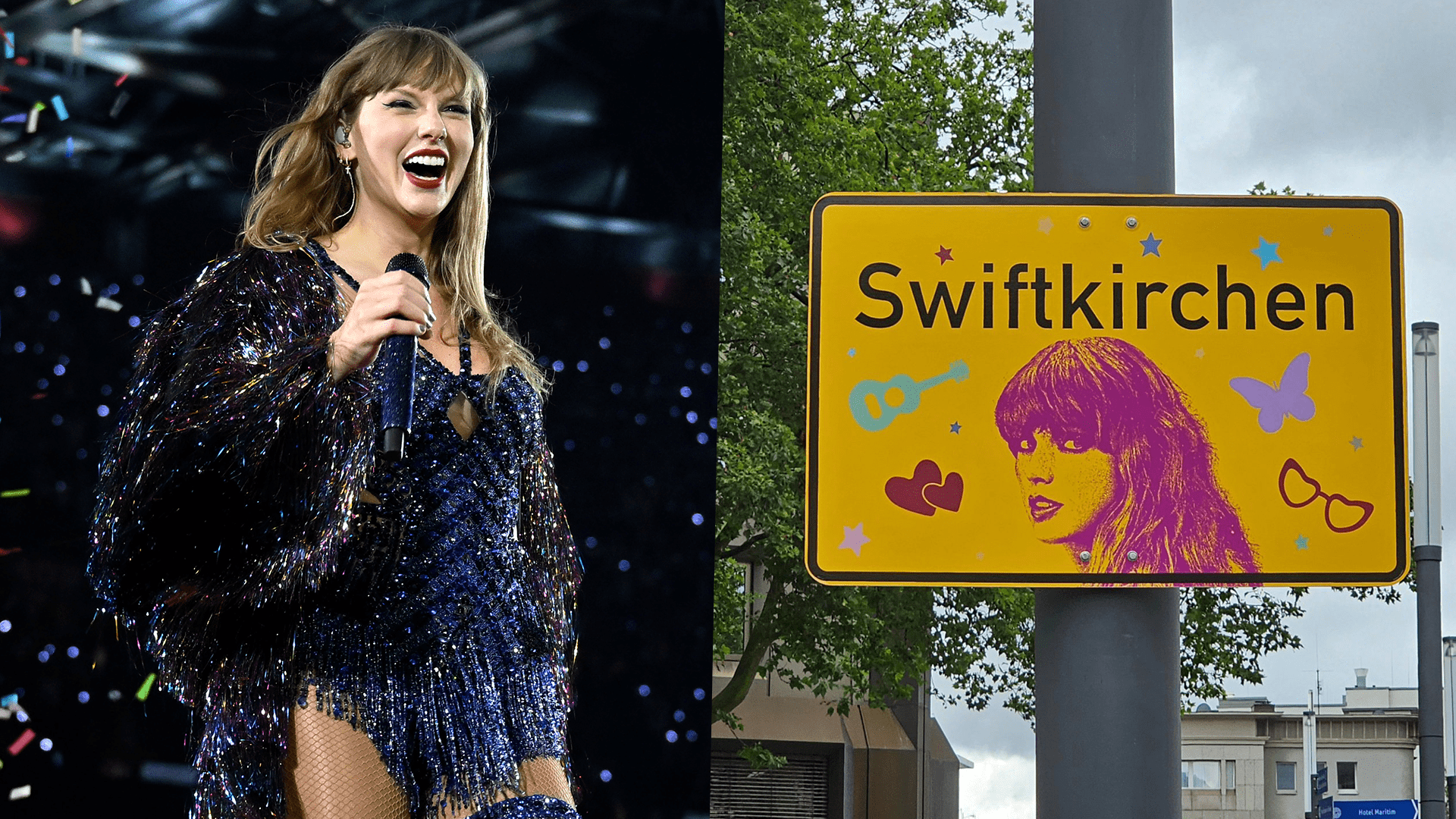 Eine deutsche Stadt nennt sich im Vorfeld ihrer ERA-Tournee nach Taylor Swift