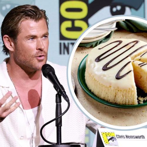 Chris Hemsworth Celebrates His Birthday with a Supermarket Cake